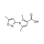 2,5-Dimethyl-1-(5-methyl-3-isoxazolyl)-1H-pyrrole-3-carboxylic Acid