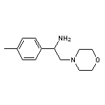 1-(4-methylphenyl)-2-morpholin-4-ylethanamine