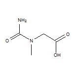 2-(1-Methylureido)acetic Acid