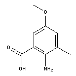 2-amino-5-methoxy-3-methylbenzoic acid