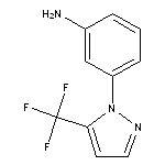 3-[5-(trifluoromethyl)-1H-pyrazol-1-yl]aniline