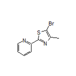 5-Bromo-4-methyl-2-(2-pyridyl)thiazole