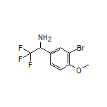 1-(3-Bromo-4-methoxyphenyl)-2,2,2-trifluoroethanamine