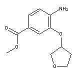 methyl 4-amino-3-(oxolan-3-yloxy)benzoate