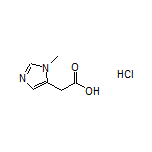 2-(1-Methyl-5-imidazolyl)acetic Acid Hydrochloride