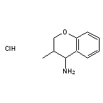 3-methyl-3,4-dihydro-2H-1-benzopyran-4-amine hydrochloride