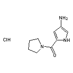 5-(pyrrolidine-1-carbonyl)-1H-pyrrol-3-amine hydrochloride