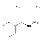 (2-ethylbutyl)hydrazine dihydrochloride