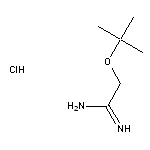 2-(tert-butoxy)ethanimidamide hydrochloride