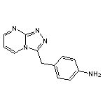 4-([1,2,4]Triazolo[4,3-a]pyrimidin-3-ylmethyl)aniline