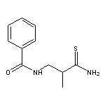 N-(2-carbamothioyl-2-methylethyl)benzamide