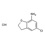 5-chloro-2,3-dihydro-1-benzofuran-7-amine hydrochloride