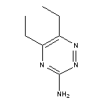 diethyl-1,2,4-triazin-3-amine