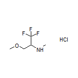 1,1,1-Trifluoro-3-methoxy-N-methyl-2-propanamine Hydrochloride