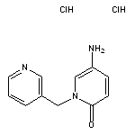 5-amino-1-(pyridin-3-ylmethyl)-1,2-dihydropyridin-2-one dihydrochloride