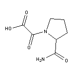 2-(2-carbamoylpyrrolidin-1-yl)-2-oxoacetic acid