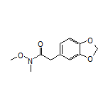 2-(Benzo[d][1,3]dioxol-5-yl)-N-methoxy-N-methylacetamide