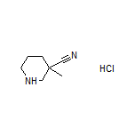 3-methylpiperidine-3-carbonitrile hydrochloride