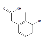 2-(3-Bromo-2-methylphenyl)acetic Acid