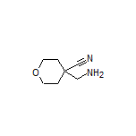 4-(Aminomethyl)tetrahydro-2H-pyran-4-carbonitrile
