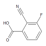 2-Cyano-3-fluorobenzoic Acid