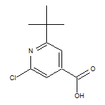 2-tert-Butyl-6-chloropyridine-4-carboxylic Acid