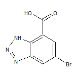 5-Bromo-1H-benzo[d][1,2,3]triazole-7-carboxylic Acid
