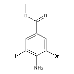 methyl 4-amino-3-bromo-5-iodobenzoate