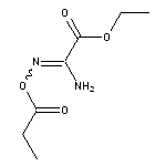 (1-amino-2-ethoxy-2-oxoethylidene)amino propanoate