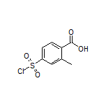 4-(Chlorosulfonyl)-2-methylbenzoic Acid