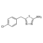 2-Amino-5-(4-chlorobenzyl)-1,3,4-thiadiazole