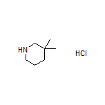 3,3-dimethylpiperidine hydrochloride