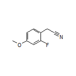 2-Fluoro-4-methoxyphenylacetonitrile
