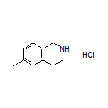 6-Methyl-1,2,3,4-tetrahydroisoquinoline Hydrochloride