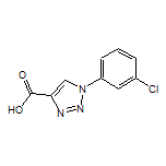 1-(3-Chlorophenyl)-1H-1,2,3-triazole-4-carboxylic Acid