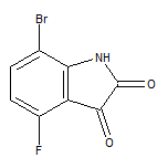 7-Bromo-4-fluoroindoline-2,3-dione