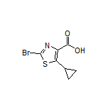 2-Bromo-5-cyclopropylthiazole-4-carboxylic Acid