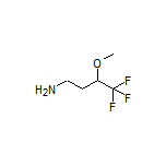 4,4,4-Trifluoro-3-methoxy-1-butanamine