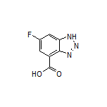 6-Fluoro-1H-benzo[d][1,2,3]triazole-4-carboxylic Acid