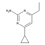 4-cyclopropyl-6-ethylpyrimidin-2-amine
