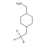 [1-(2,2,2-Trifluoroethyl)piperidin-4-yl]methanamine