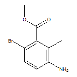 Methyl 3-Amino-6-bromo-2-methylbenzoate