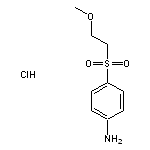 4-[(2-Methoxyethyl)sulfonyl]aniline Hydrochloride