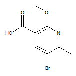 5-Bromo-2-methoxy-6-methylpyridine-3-carboxylic Acid