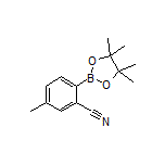 2-Cyano-4-methylphenylboronic Acid Pinacol Ester