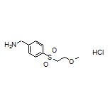 [4-[(2-Methoxyethyl)sulfonyl]phenyl]methanamine Hydrochloride