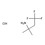 4,4,4-Trifluoro-2-methyl-2-butanamine Hydrochloride