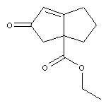 ethyl 5-oxo-1,2,3,3a,4,5-hexahydropentalene-3a-carboxylate