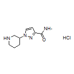 N-Methyl-1-(3-piperidyl)-1H-pyrazole-3-carboxamide Hydrochloride