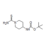4-(Boc-amino)piperidine-1-carbothioamide